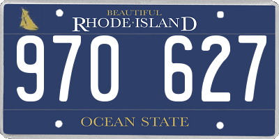 RI license plate 970627