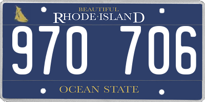 RI license plate 970706