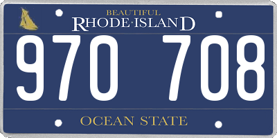 RI license plate 970708