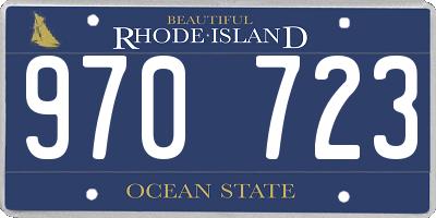 RI license plate 970723