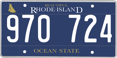 RI license plate 970724