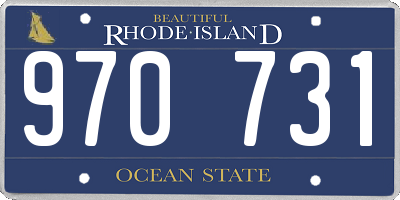 RI license plate 970731