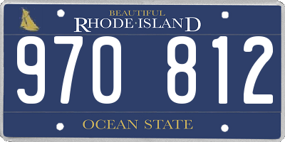 RI license plate 970812