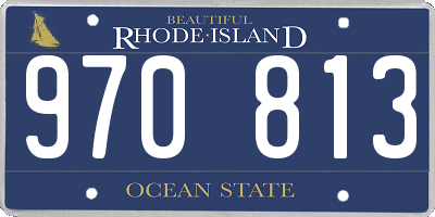 RI license plate 970813