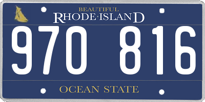 RI license plate 970816