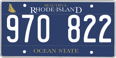 RI license plate 970822