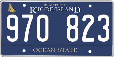 RI license plate 970823