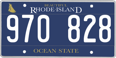 RI license plate 970828