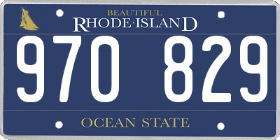 RI license plate 970829