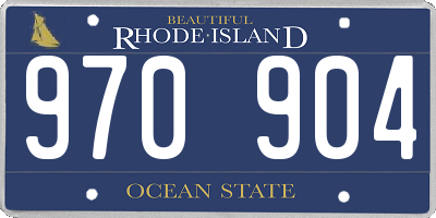 RI license plate 970904