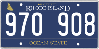 RI license plate 970908