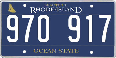 RI license plate 970917