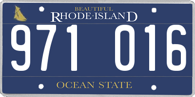 RI license plate 971016