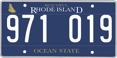 RI license plate 971019