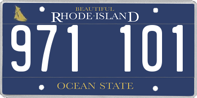 RI license plate 971101