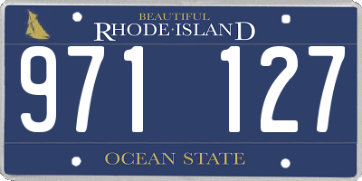 RI license plate 971127