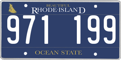 RI license plate 971199