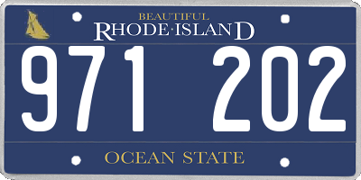 RI license plate 971202