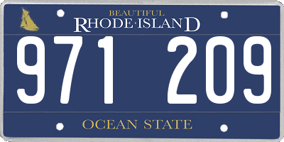 RI license plate 971209