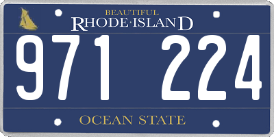 RI license plate 971224