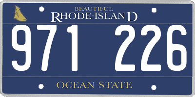 RI license plate 971226