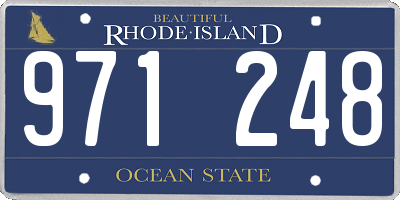 RI license plate 971248