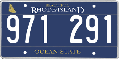RI license plate 971291
