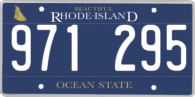 RI license plate 971295