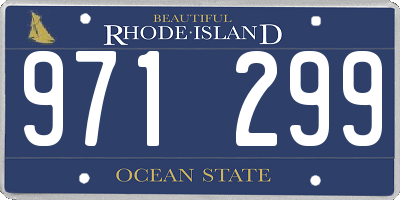 RI license plate 971299
