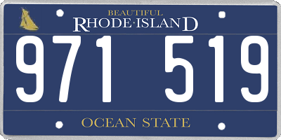 RI license plate 971519