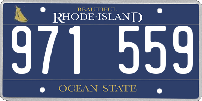 RI license plate 971559