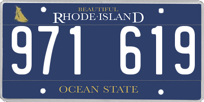 RI license plate 971619