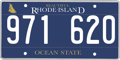 RI license plate 971620