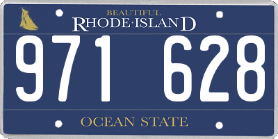 RI license plate 971628