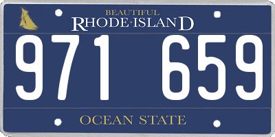 RI license plate 971659