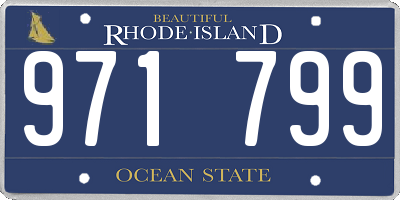 RI license plate 971799