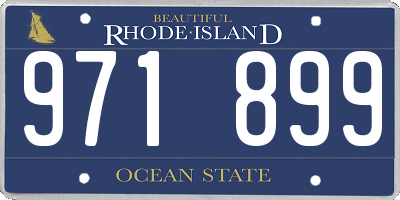 RI license plate 971899