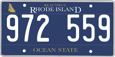 RI license plate 972559