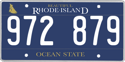 RI license plate 972879