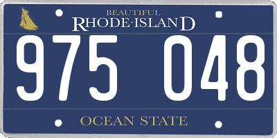 RI license plate 975048