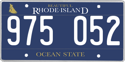 RI license plate 975052