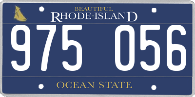 RI license plate 975056