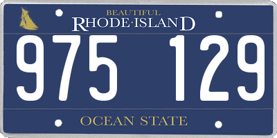 RI license plate 975129