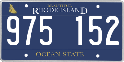 RI license plate 975152