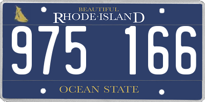 RI license plate 975166