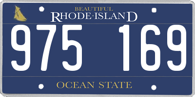 RI license plate 975169