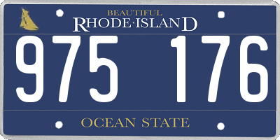 RI license plate 975176