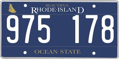 RI license plate 975178