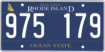 RI license plate 975179