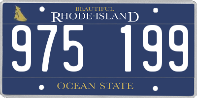 RI license plate 975199